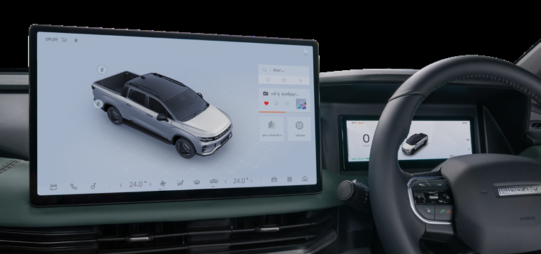 dashboard of RD6